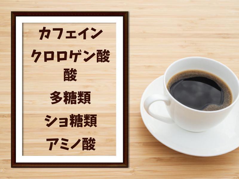 コーヒーの成分６種類