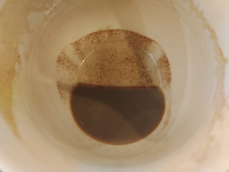 ドトールコーヒーカフェインレスカフェラテホット微粉