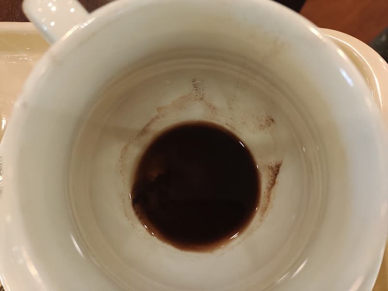 ドトールコーヒーカフェインレスコーヒー微粉画像