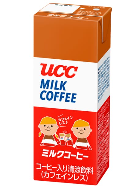 UCC ミルクコーヒーカフェインレス画像
